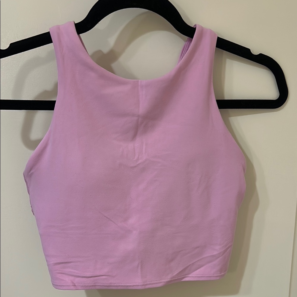 Athleta Sleeveless Crop Tank Top - Pink